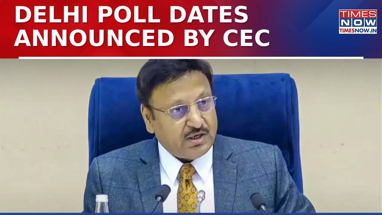 CEC Announces Delhi Poll Dates, Election To Be Held In Single Phase On February 5, 2025 | News