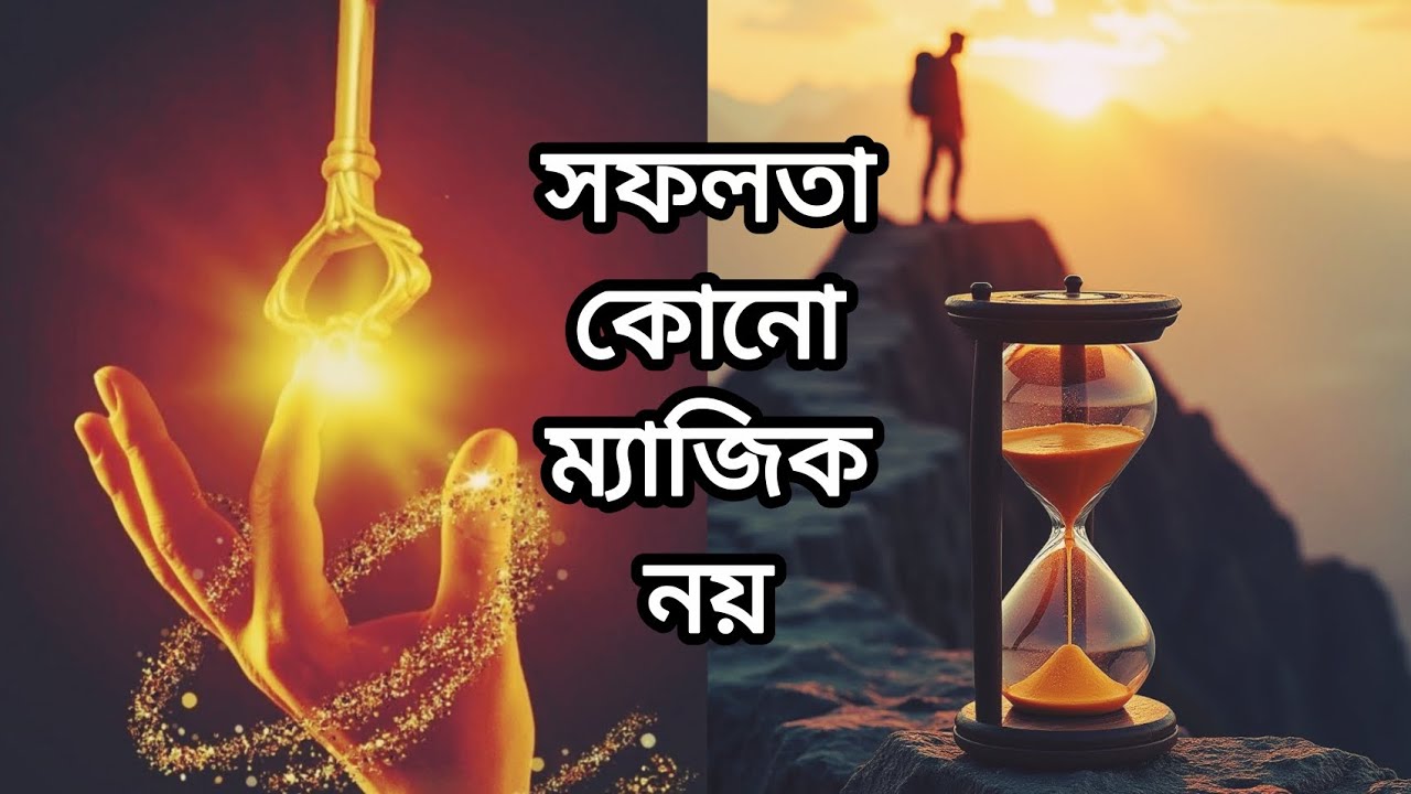 সফলতা কোনো ম্যাজিক নয় | কিভাবে যেকোনো বিষয়ে সফল হবেন ? | Motivation | success | 