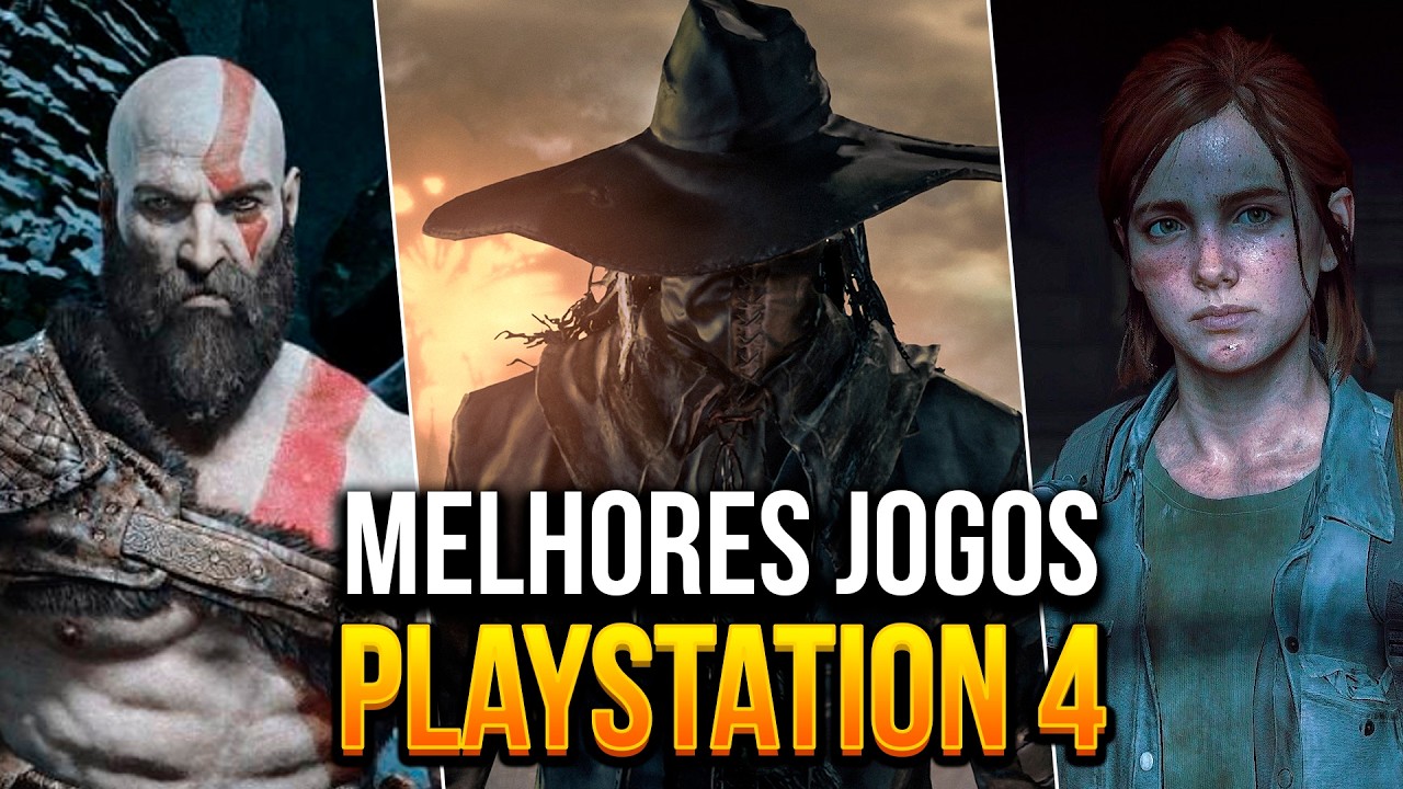OS 50 MELHORES JOGOS DE PS4 QUE VOCÊ PRECISA JOGAR | PLAYSTATION 4 (ATUALIZADO 2026)