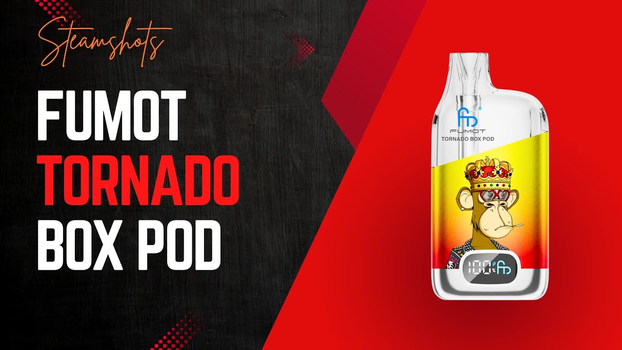 Fumot Tornado Box Pod &ndash; Endlich eine echte Alternative zu Disposables!