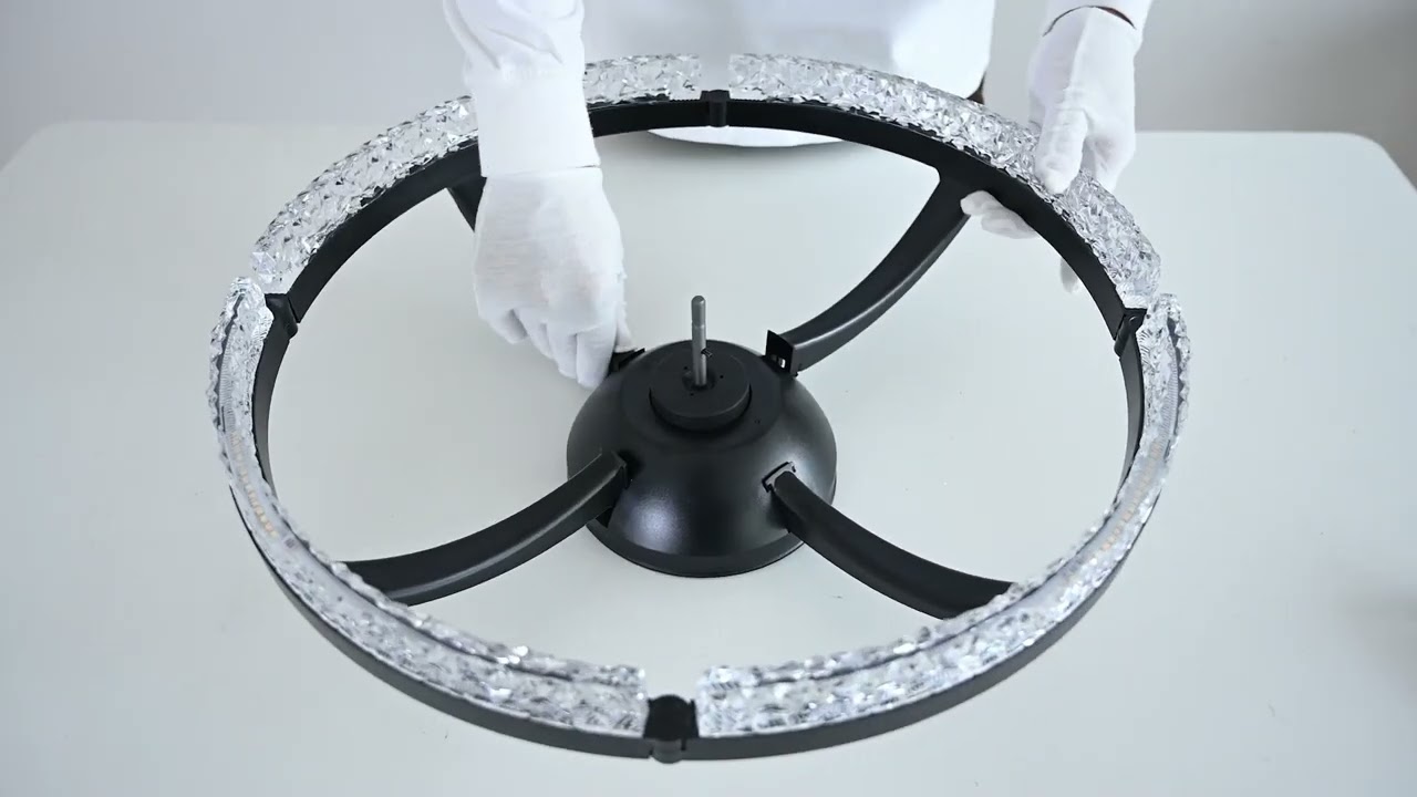 How to install addlon Ceiling Fans with Lights and Remote, 20'' Low Profile Ceiling Fans