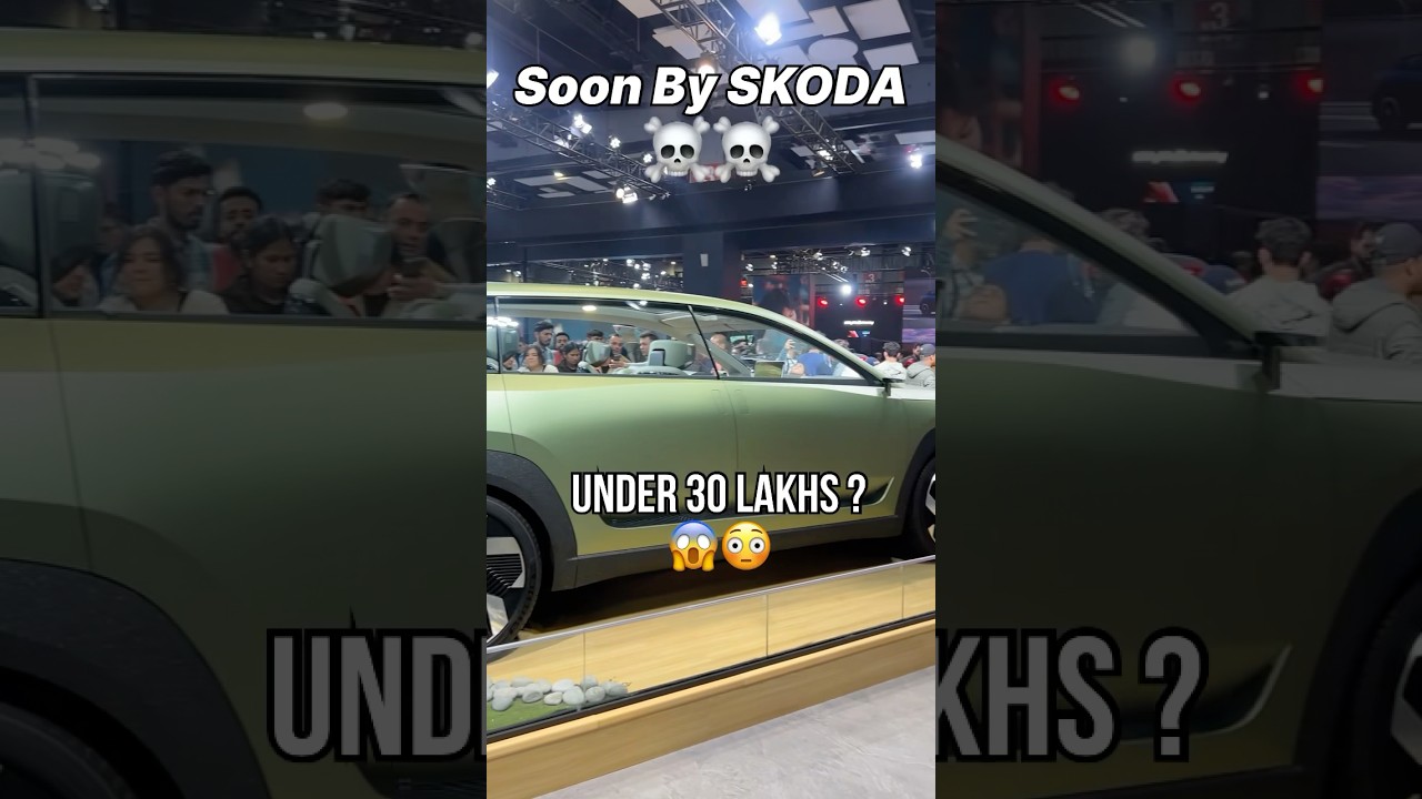 SKODA Is Cooking Something Under 30 lakhs😳😱 #vision7s