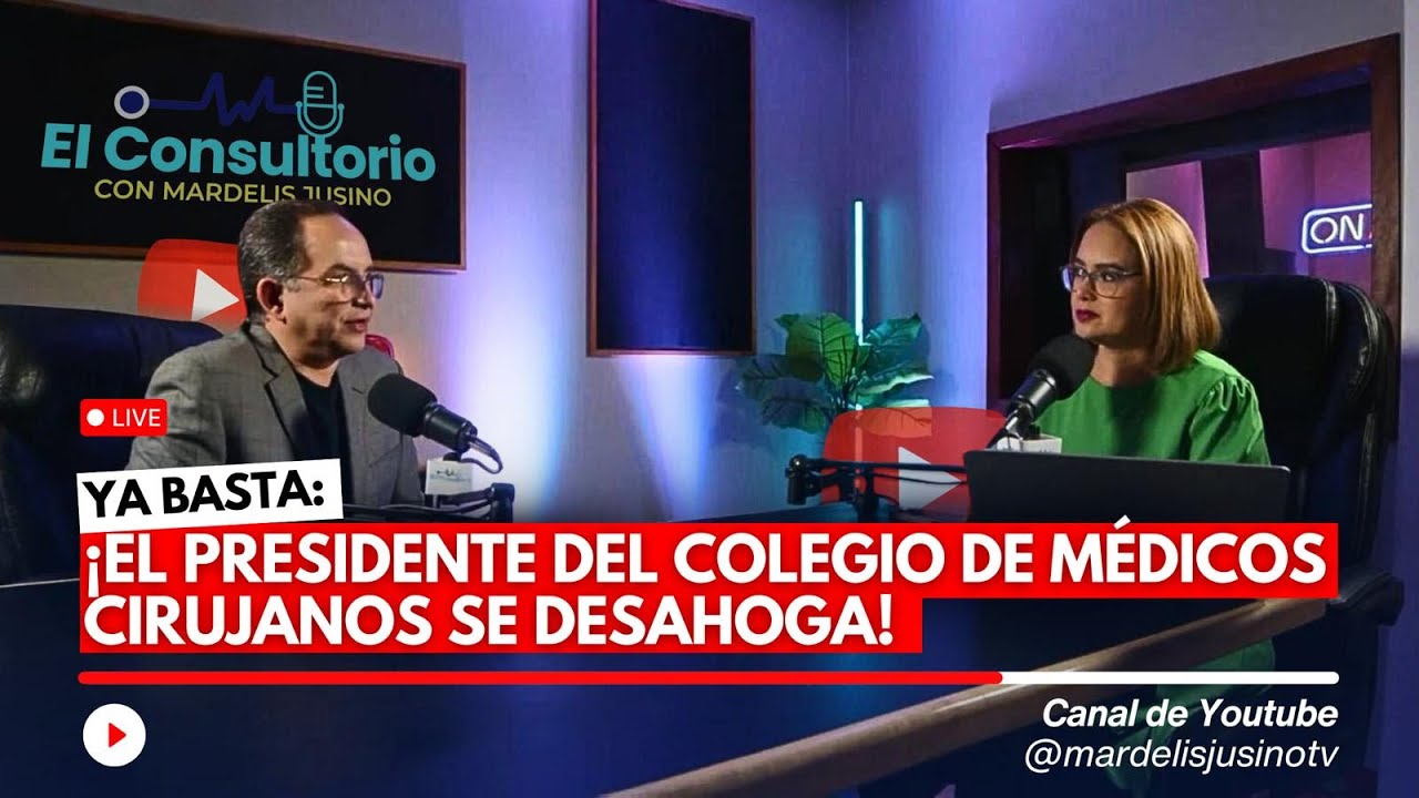 Ya basta: El presidente del Colegio de Médicos se desahoga