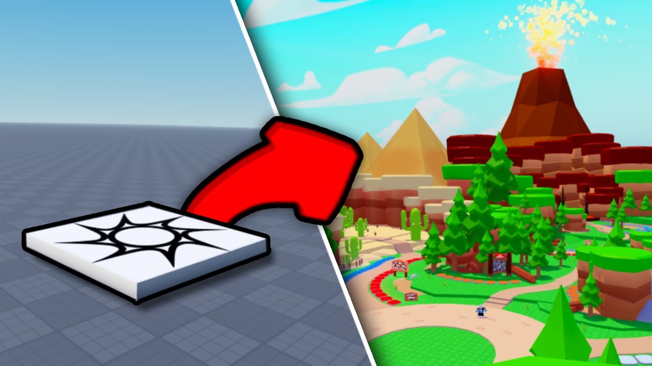 Создаю МЕГАКАРТУ для моей игры ROBLOX!