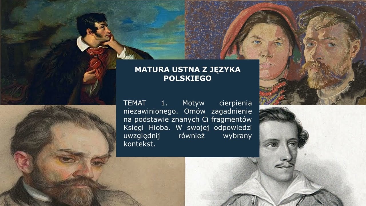 Matura ustna język polski 2026 - temat 1.Motyw cierpienia niezawinionego. Księga Hioba #maturaustna
