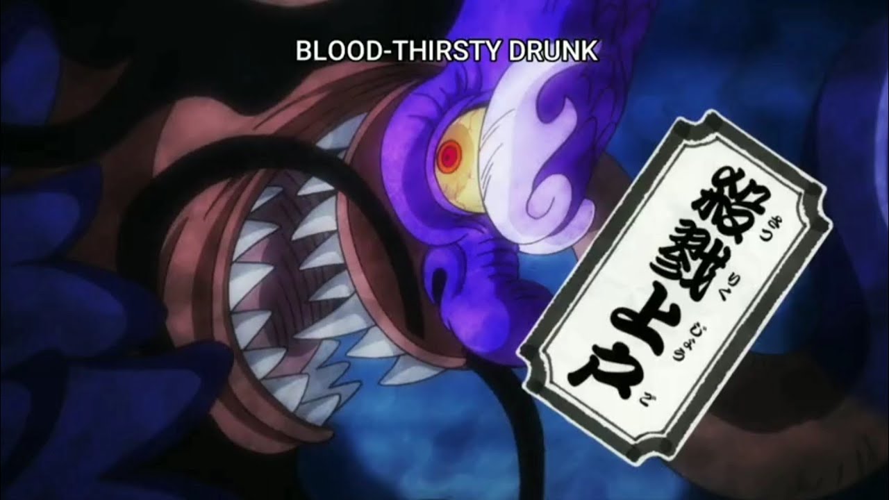 Kaido's Final Beast 😈Form,Blood Thirty Drunk | One Piece Episode #1069