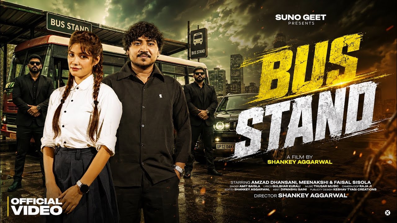 Bus Stand//Amzed Dhansani// Meenakshi// Gulbhar kurali // Haryanvi Official Video//