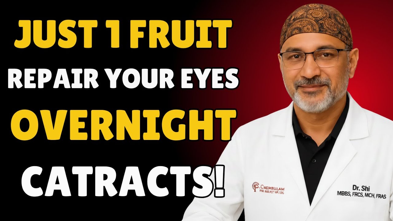 The #1 FRUIT You Should Eat Before Sleep for HEALTHY EYES...