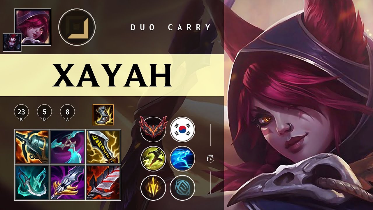 Xayah ADC vs Yunara - KR Grandmaster Patch 26.02