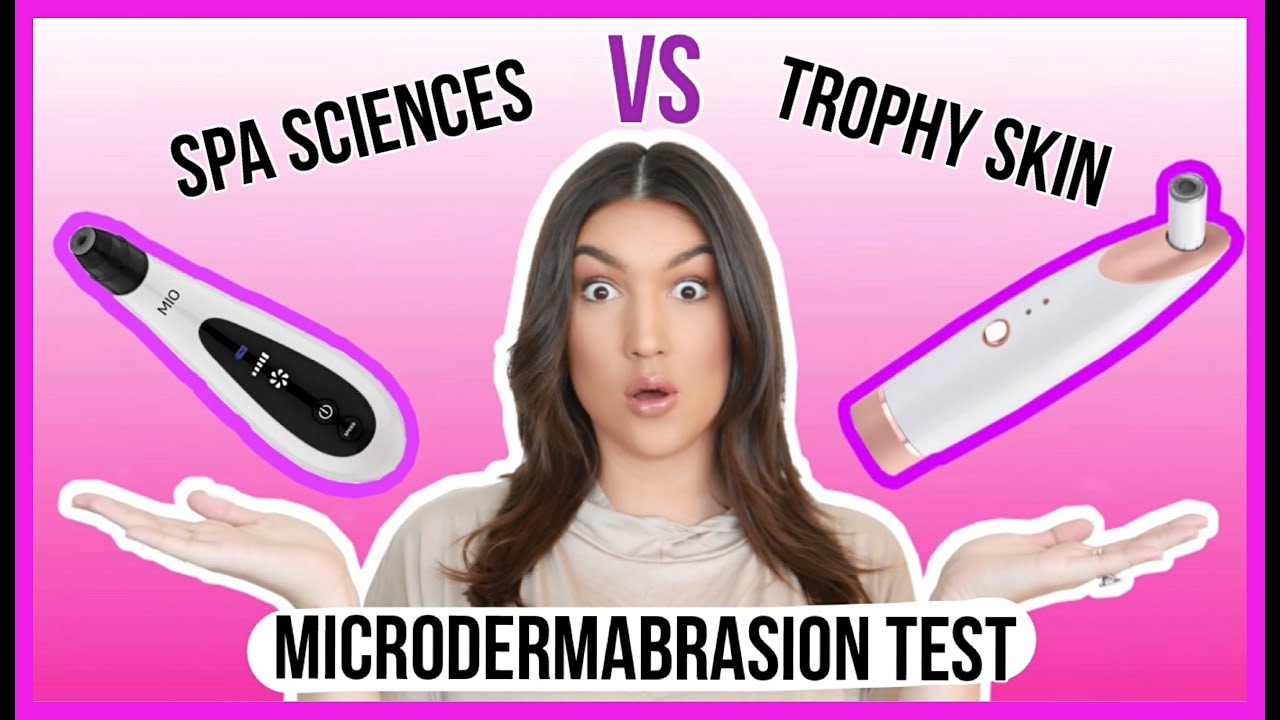 Trophy Skin MiniMD Microdermabrasion VS Spa Sciences Mio Microdermabrasion