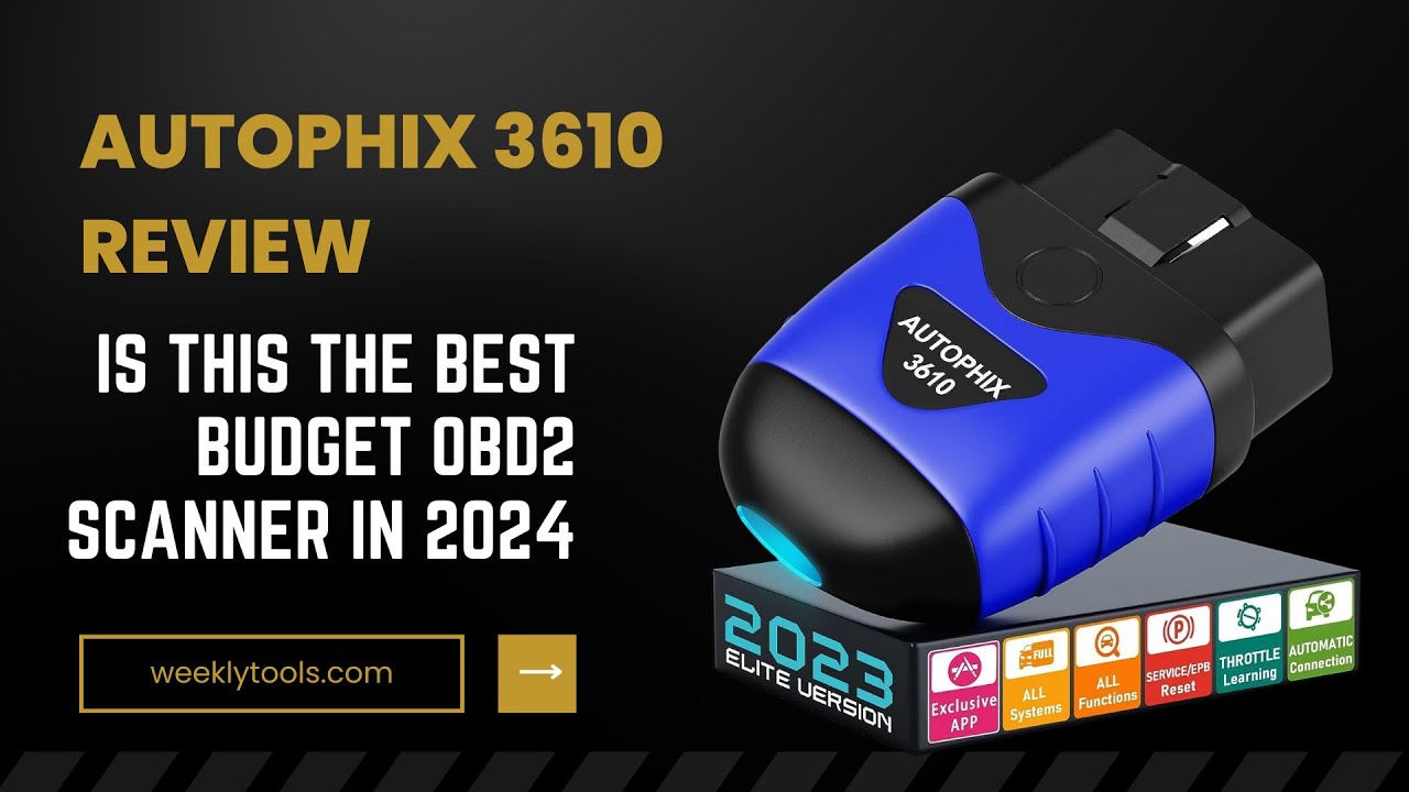 Обзор AUTOPHIX 3610: это лучший бюджетный сканер OBD2 в 2024 году?