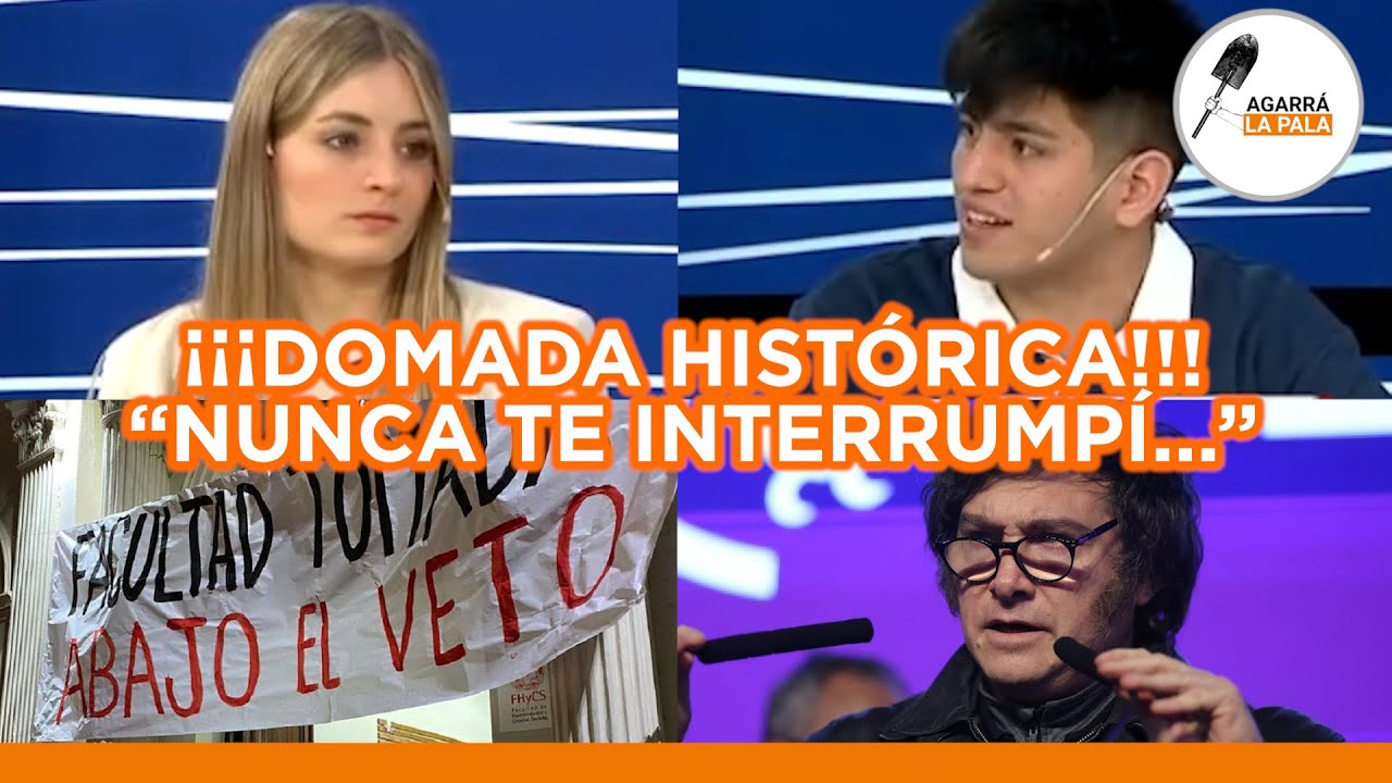 ESTUDIANTE LIBERTARIO LE PEGA LA DOMADA DEL SIGLO A UNA ZURDA DE LA UBA: “NO TE INTERRUMPÍ NUNCA”