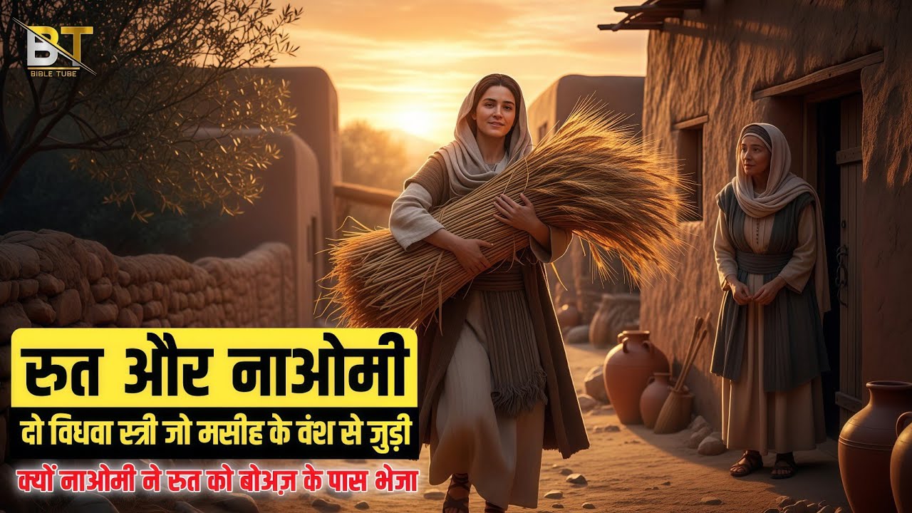 रुत और नाओमी: दो विधवा स्त्री जो मसीह के वंश से जुड़ी | The Story of Ruth and Naomi | Bible Tube