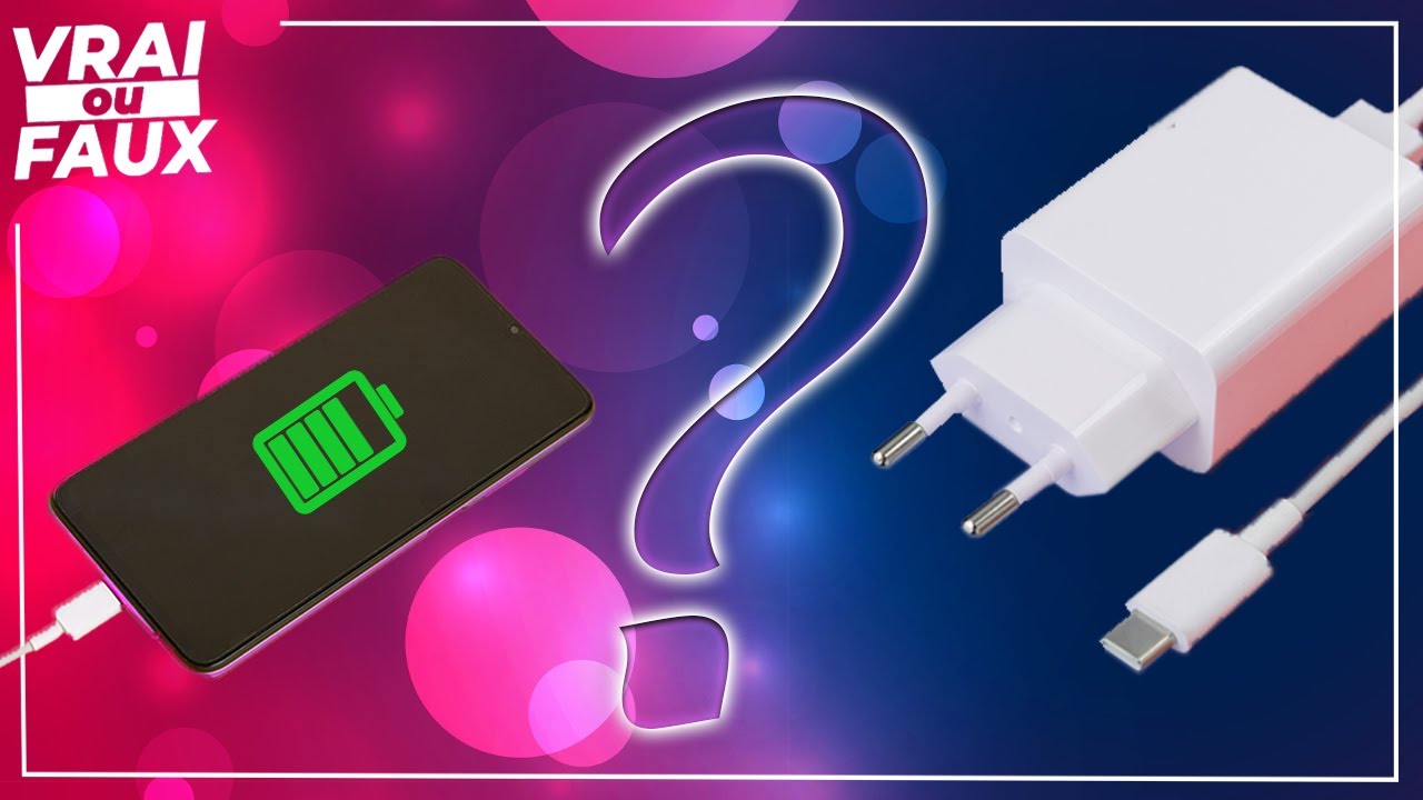 Vrai ou Faux : peut-on charger son smartphone &agrave; n'importe quel chargeur ?