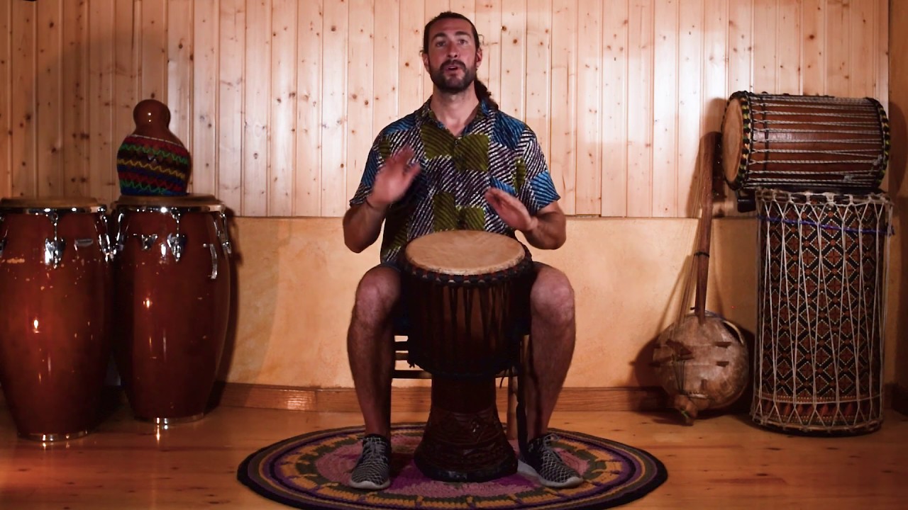Cómo tocar el DJEMBE - SONIDOS del djembe 🖐