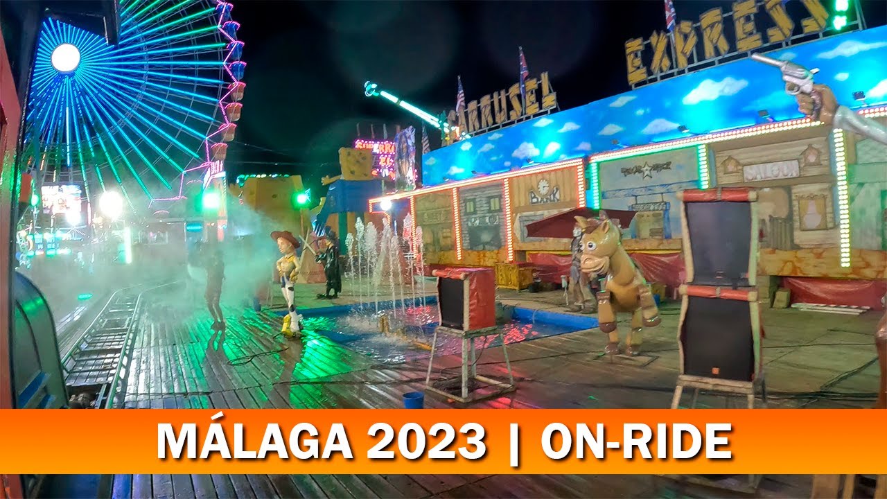 CARRUSEL EXPRESS | ON-RIDE POV | Málaga 2023 - Ferias A TOPE