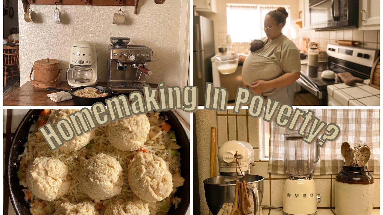 Homemaking in poverty? Poor people can't have nice things / Low income family