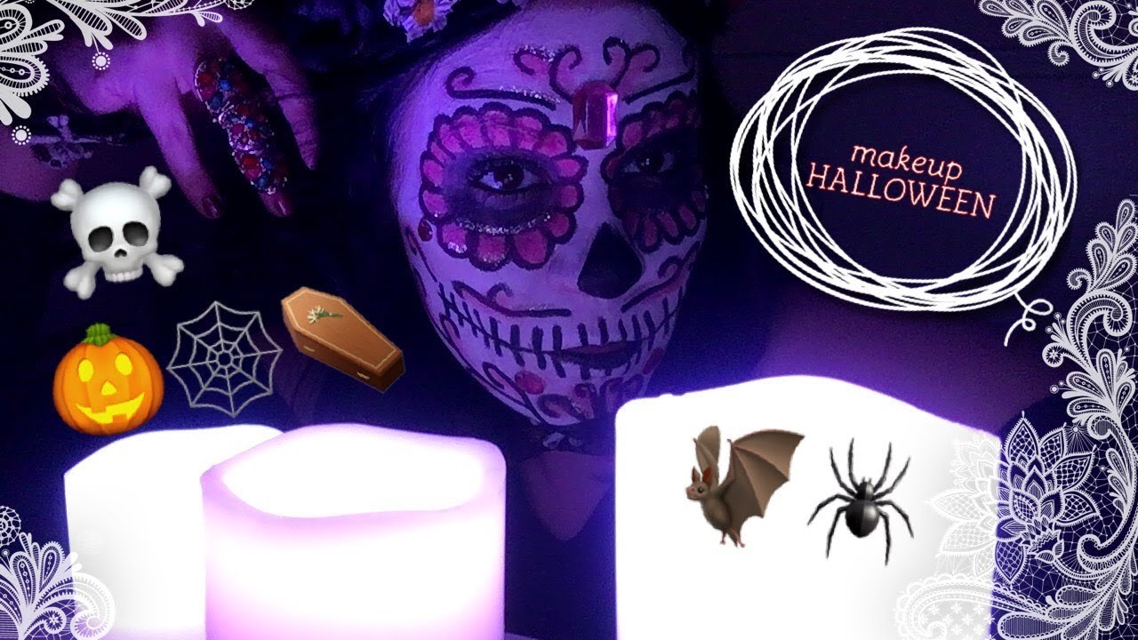 *HALLOWEEN* tuto cr&acirc;ne Mexicain Sugar Skull -octobre 2017-