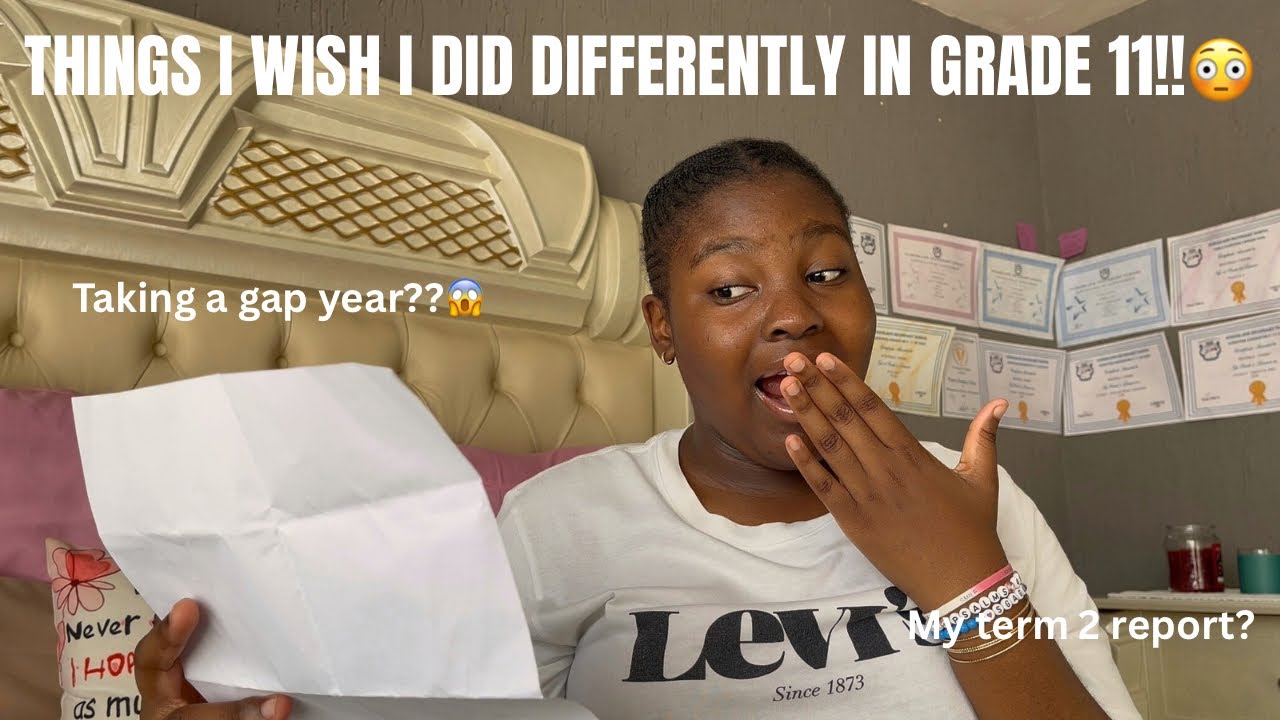MISTAKES I’VE MADE IN GRADE 11 (so you don’t have to)!! | #southafricanyoutuber 