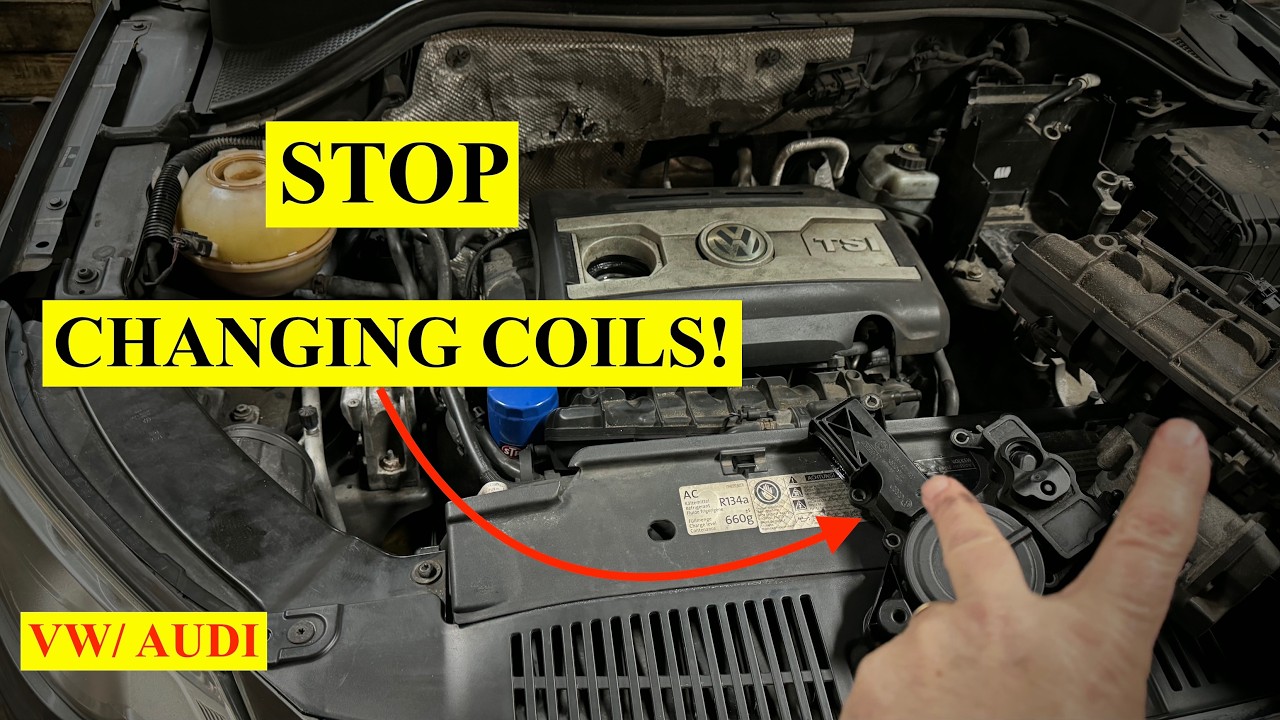 STOP Replacing Ignition Coils! These 3 Plastic VW Audi TSI TFSI Parts Cause Misfires