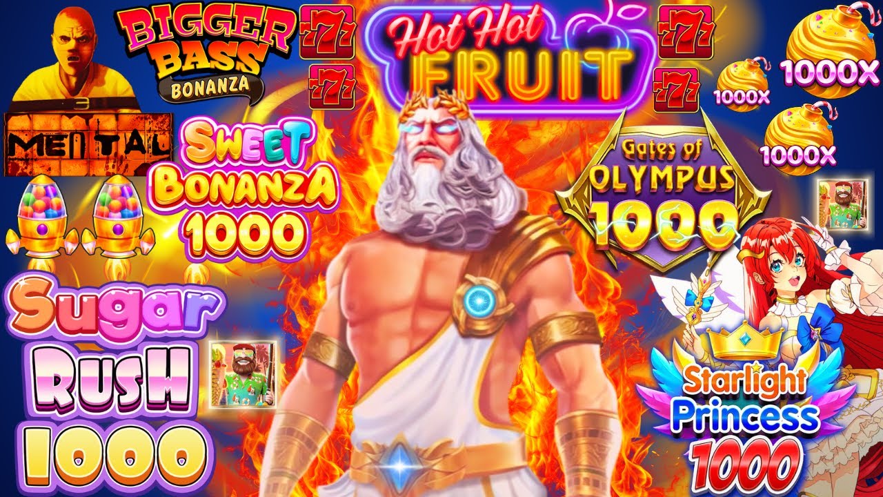 Omg! What an Epic Live Session! (Gates of Olympus, Sugar Rush, Hot Hot Fruit)
