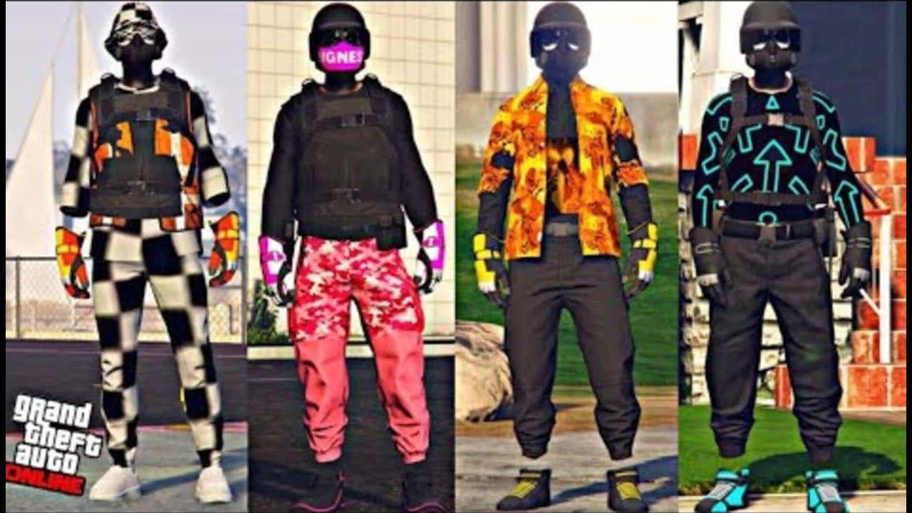 CÓMO OBTENER MULTIPLES CONJUNTOS MODEADOS a la VEZ | PACK DE CONJUNTOS MODEADOS GTA V ONLINE | 1.56