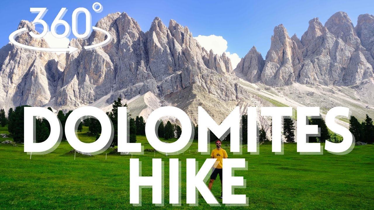 Adolf Munkel Trail 360&deg; | Dolomites VR Hike in Val di Funes, Italy 8K