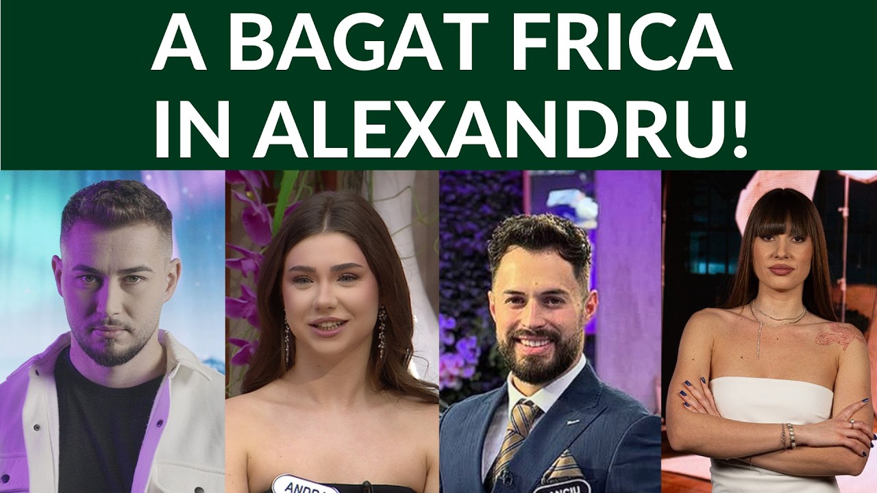 Casa Iubirii - A bagat frica in Alexandru!