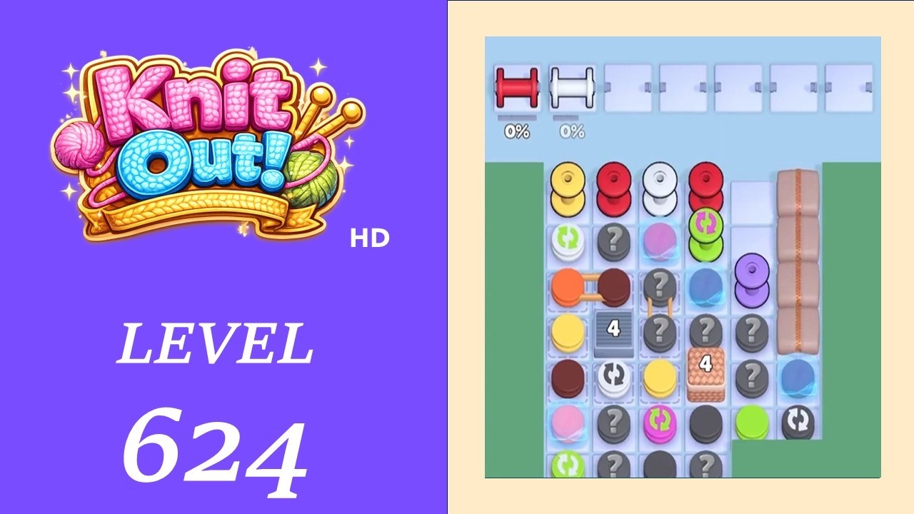 Knit Out - Level 624 Solution