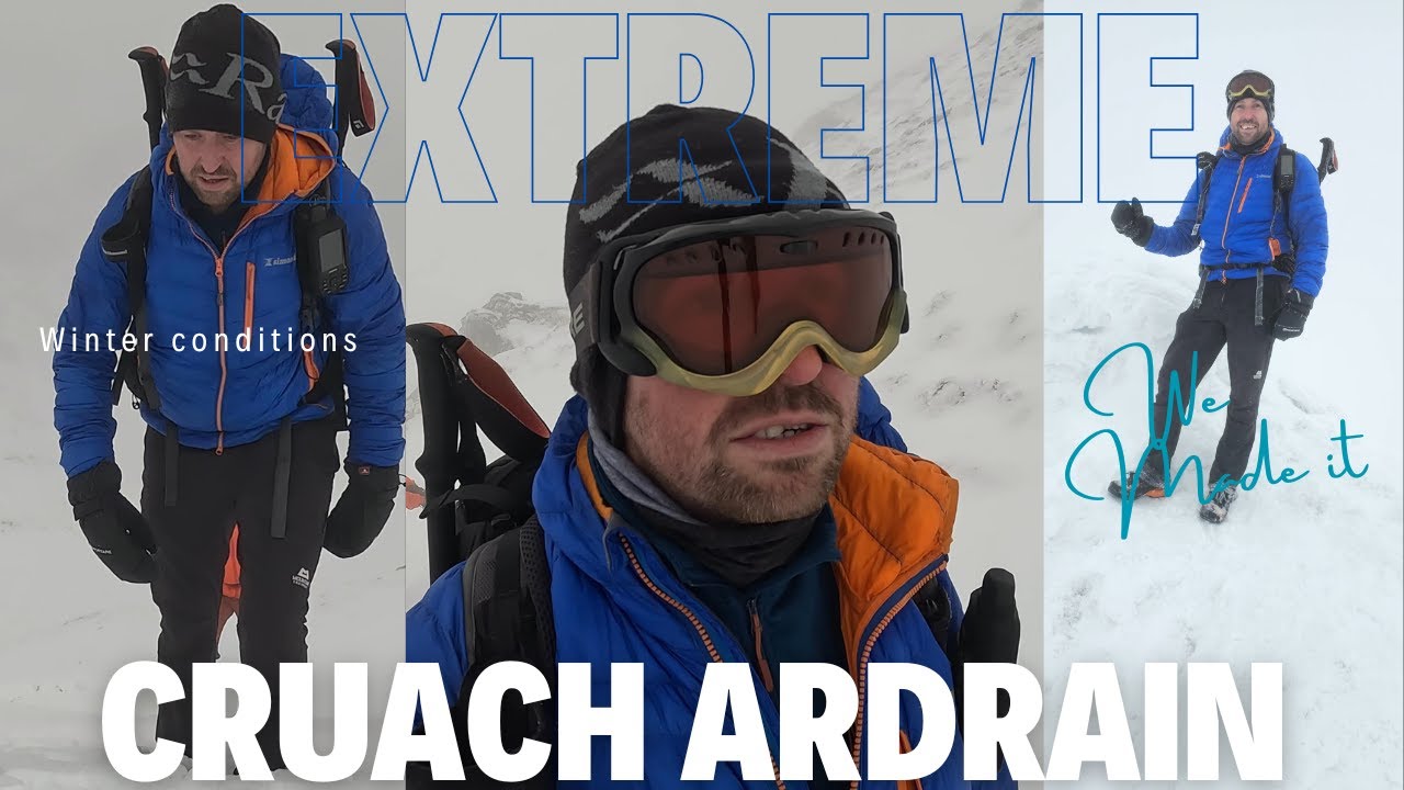 Cruach Ardrain in extreme winter conditions