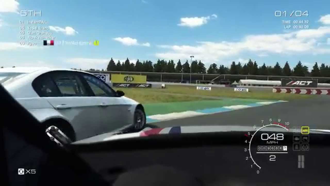 GRID Autosport Multiplayer PC GTX Titan Full Detail Fanatec CSR Wheel Cockpit Cam 1080p