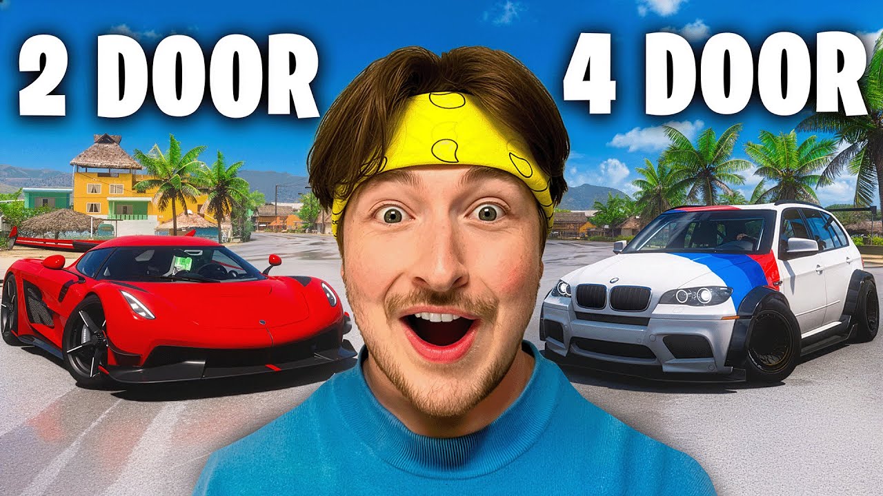 2 Door Cars vs 4 Door Cars! - Forza Horizon 5
