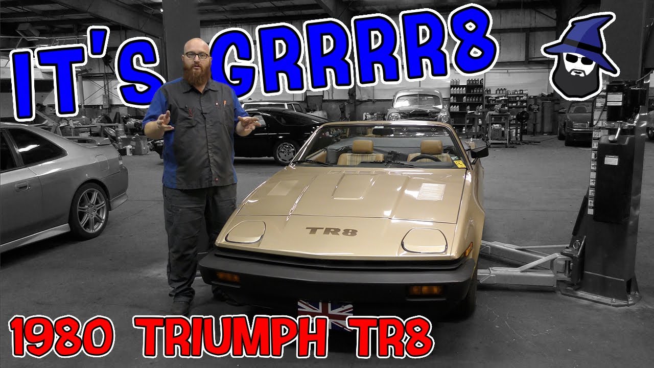 What a GRRRR8 1980 Triumph TR8! DIY gone bad. CAR WIZARD saves owner.