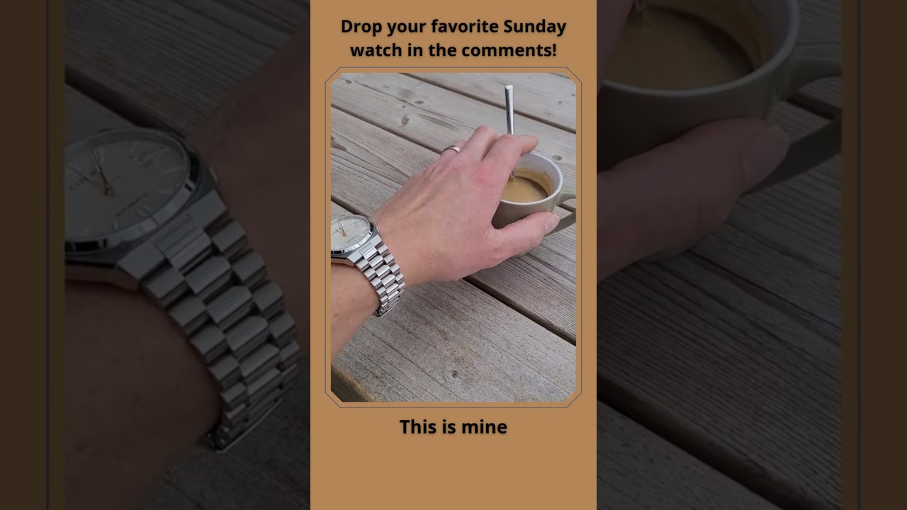 Citizen Sunday: Citizen Tsuyosa & Coffee Time ☕⌚ #watch #affordablewatches #fashion #shorts
