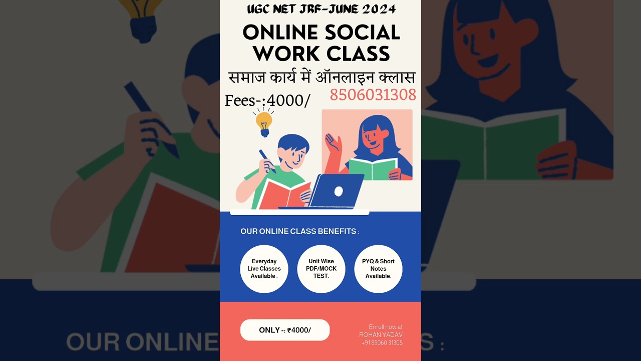 SOCIAL WORK JUNE 2024 ONLINE CLASS AVAILABLE #8506031308