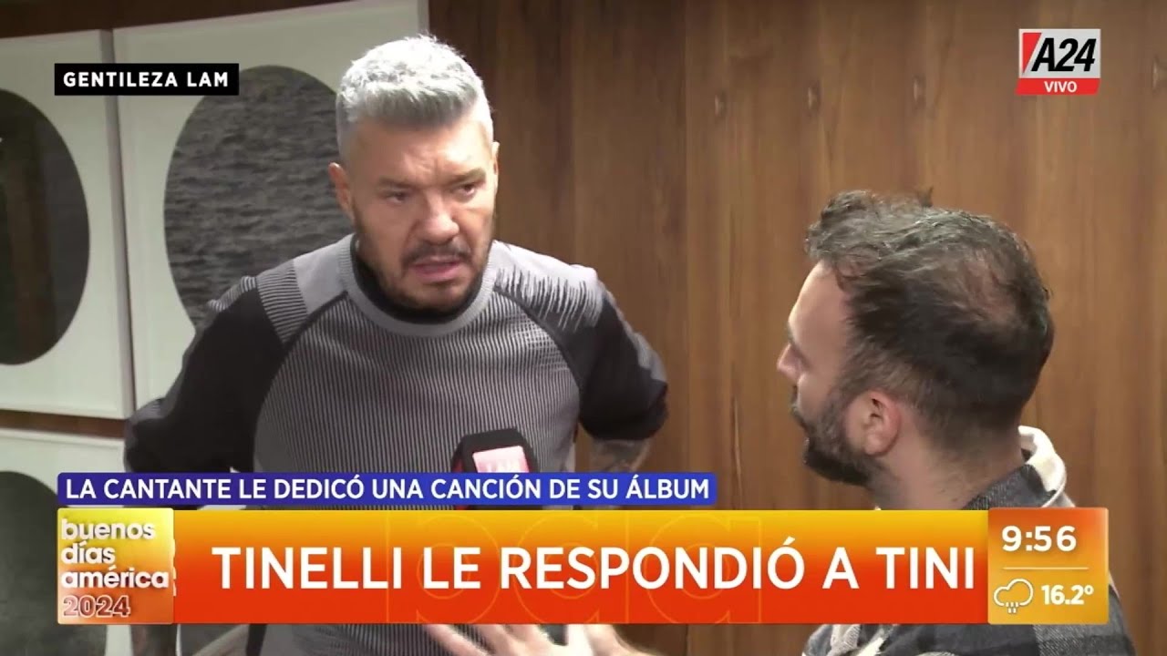 🗣 Marcelo Tinelli le respondió a Tini Stoessel por la letra de su nuevo tema Ángel
