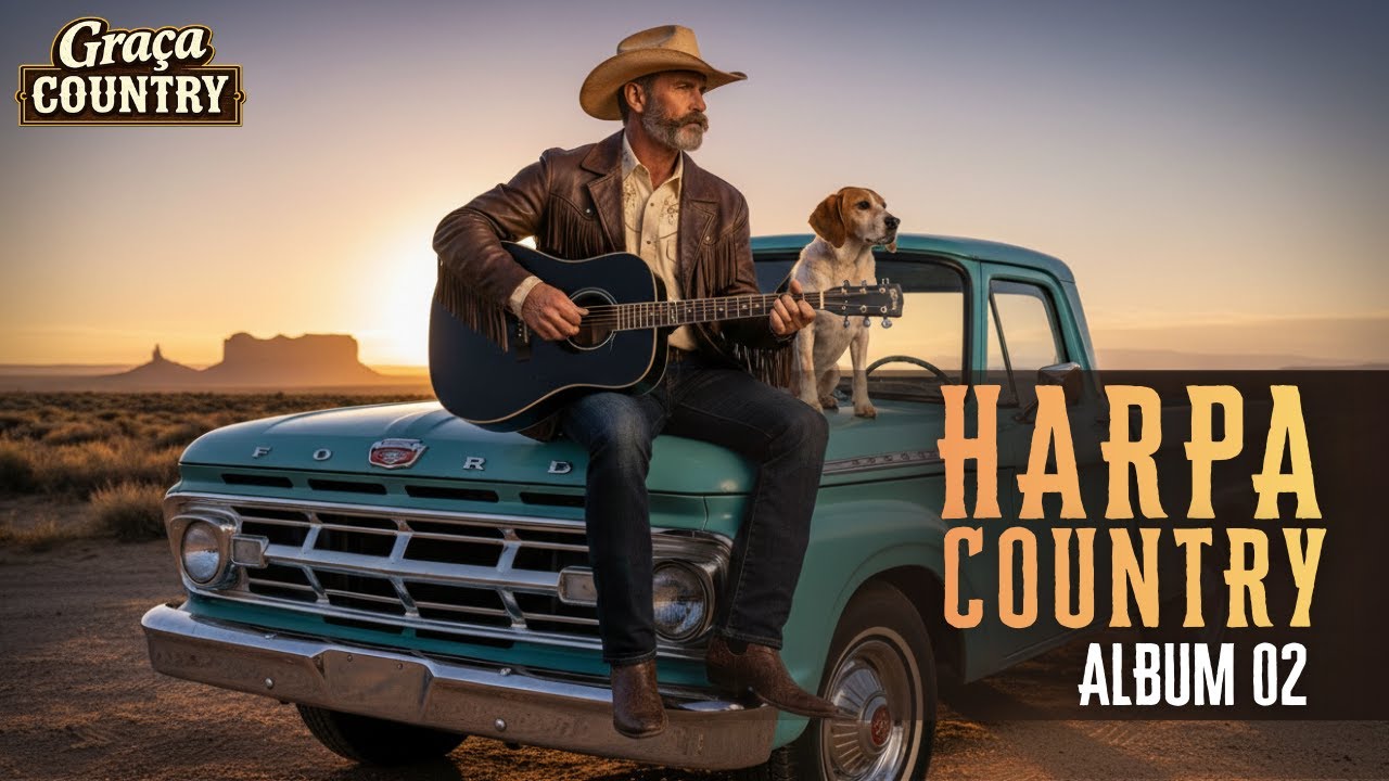 Harpa Country Album 02 - Harpa Cristã em Country  Hinos Gospel Country 🎸✝️
