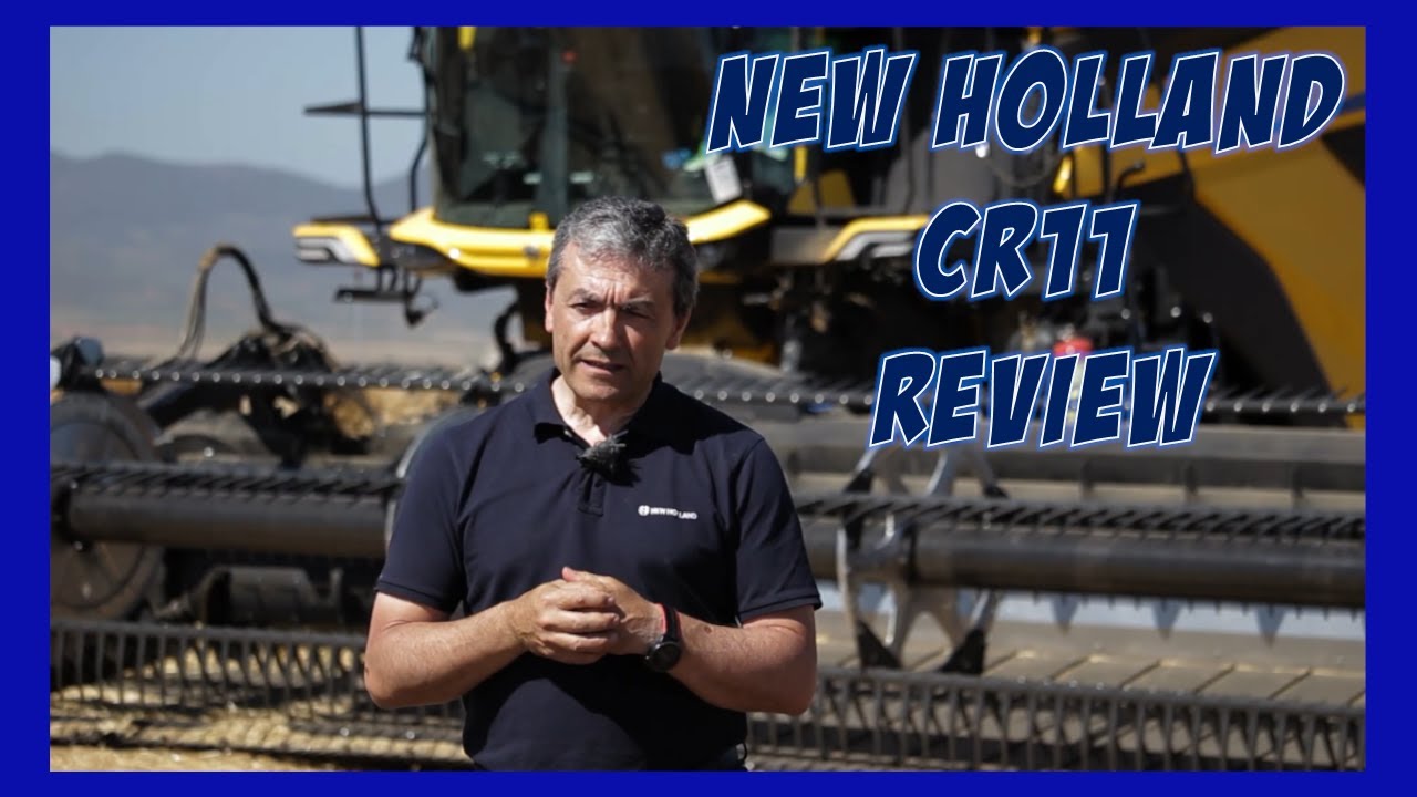 🚜 ¡La cosechadora más potente del mercado! Conoce la CR11 de New Holland 💪