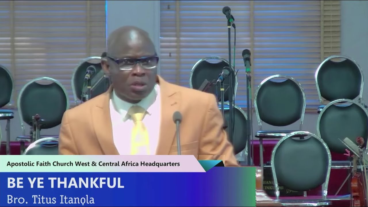 Devotional Service. 28- 07- 2024. Apostolic Faith WECA