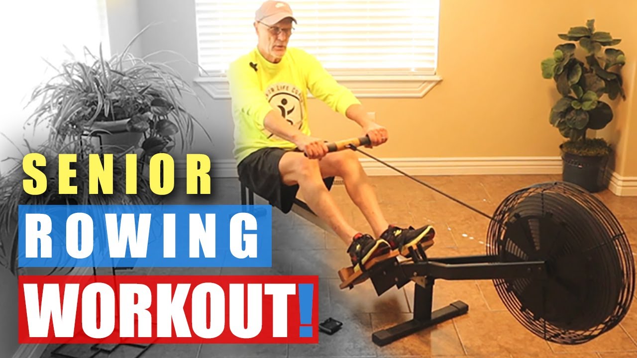 The PERFECT BEGINNER Rowing Exercises for Senior!  Featuring: Sunny Ride-N-Row plus