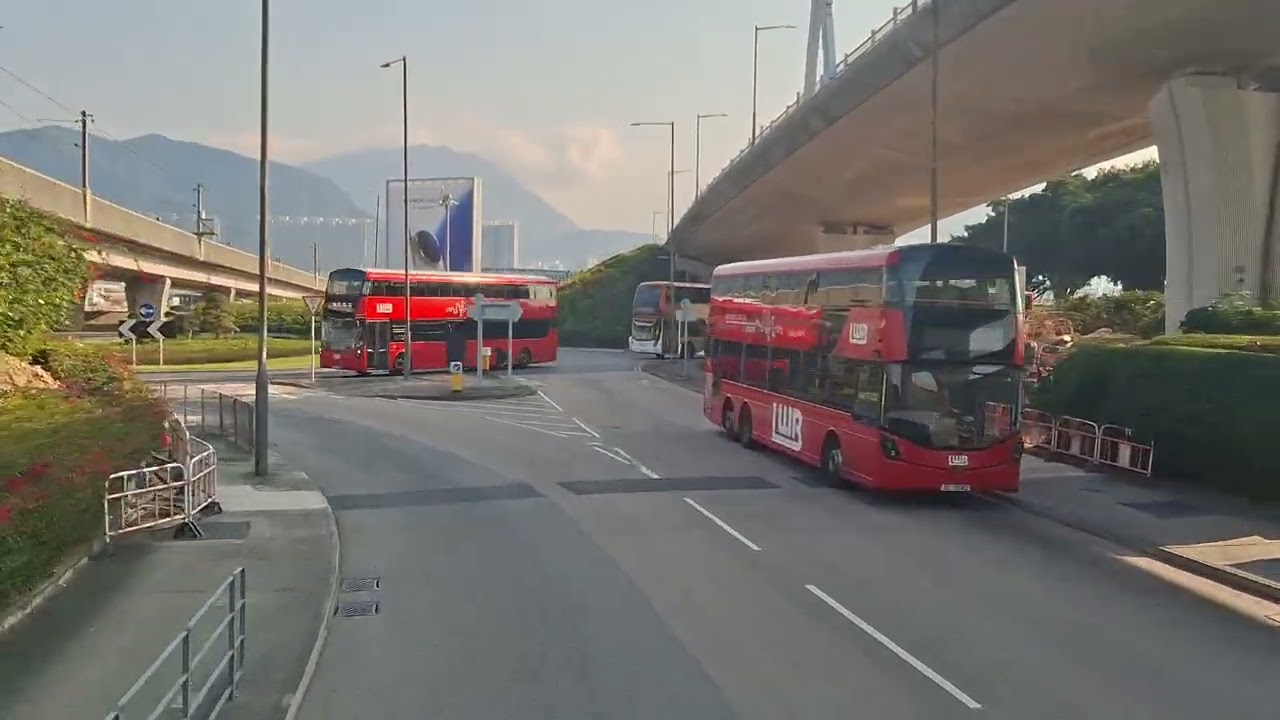 (早上班次)車隊編號9909 九巴E32 航天城往葵芳南