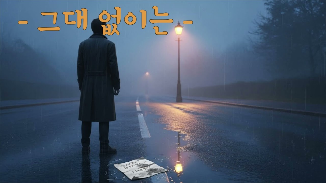 그대 없이는(노래:AI 여성가수 '지니')