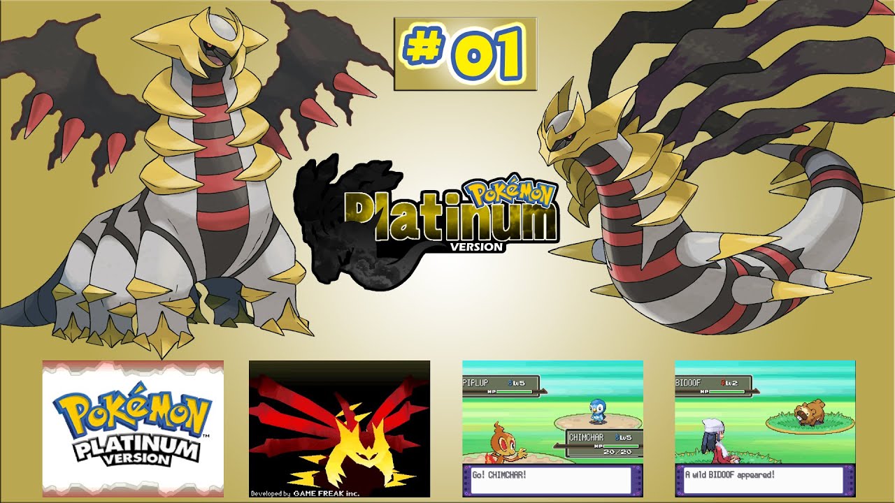 Pokemon Platinum Version Ep.01 - Enter The Sinnoh Region