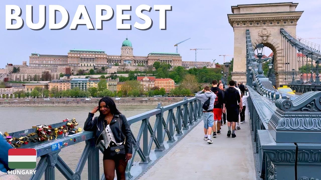 Budapest Spring Walking Tour | From Parliament to Buda Castle 🌸🇭🇺
