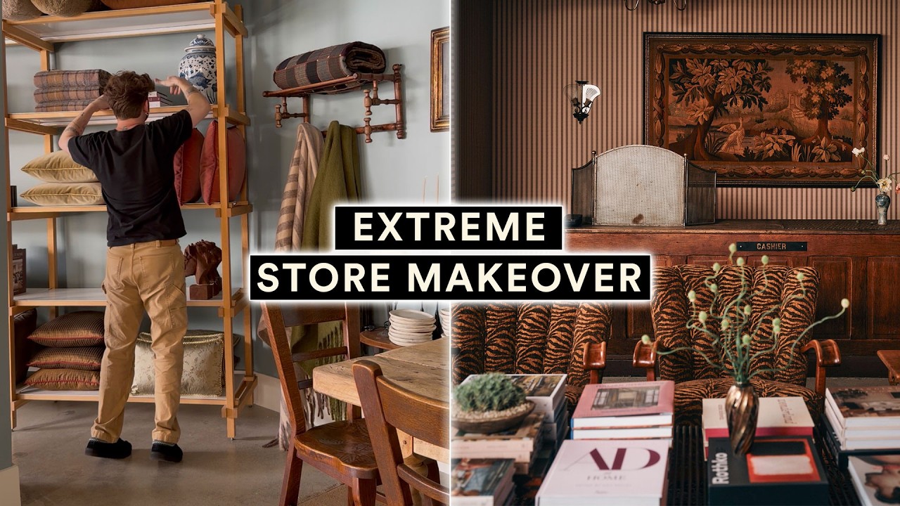 EXTREME Retail Store Makeover *Cash Wrap & Main Floor*
