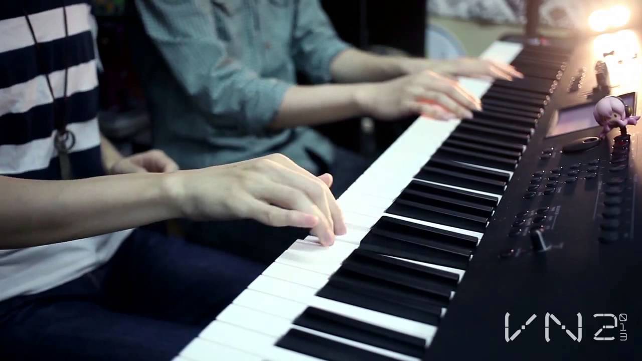 Evangelion Q - Quatre Mains (Piano Cover)