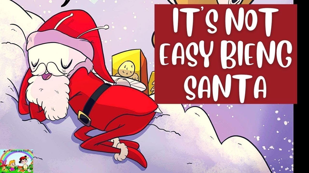 🎁 It's Not Easy Being Santa | A Christmas Story About Kindness | Read Along For Kids