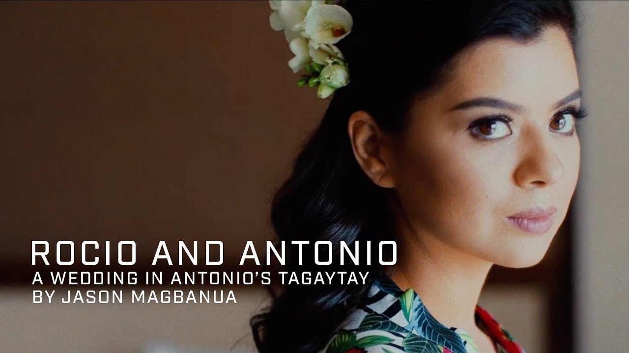 Rocio and Antonio: A Wedding in Antonio's Tagaytay