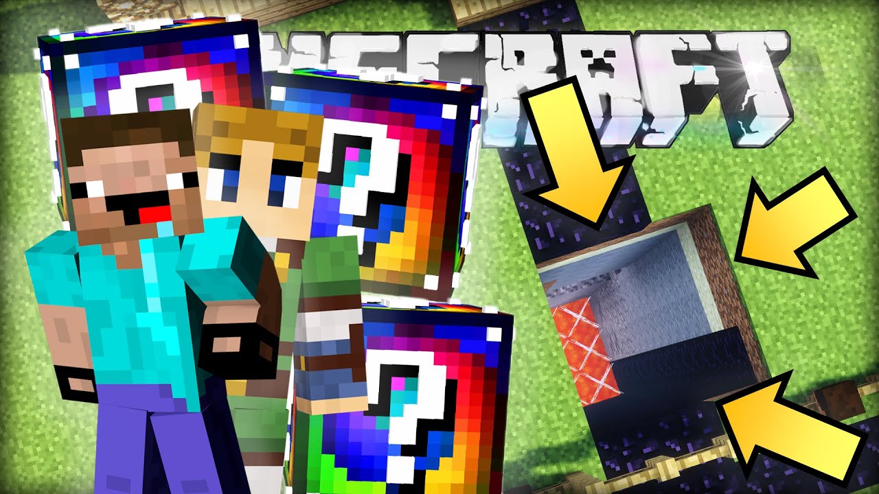 Minecraft LUCKY BLOCKS BATTLE - Das Loch des TODES!