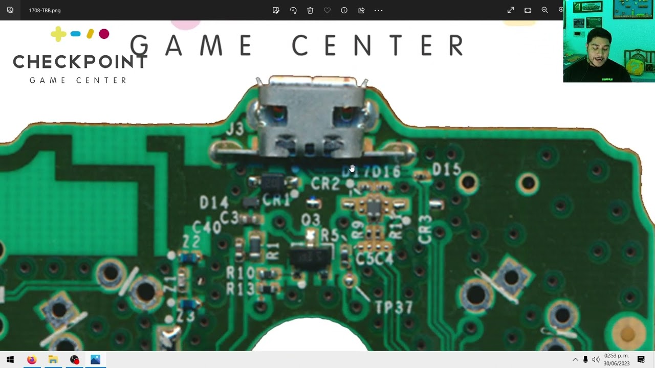 Control One quemado por cargador turbo